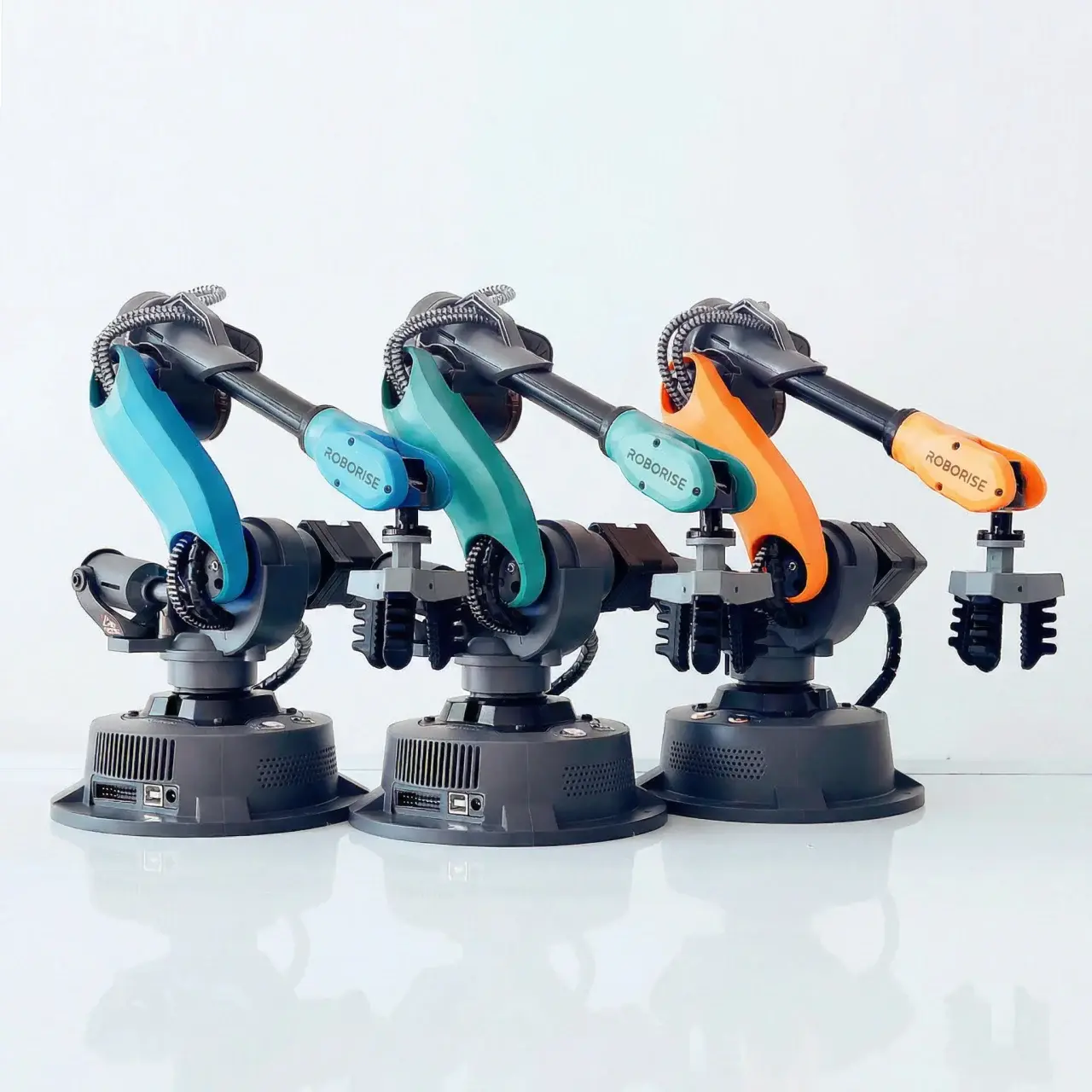RoboxRise industrial robotic arms for STEM classrooms and university labs
